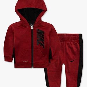 3T red Heather Nike track suit NWT